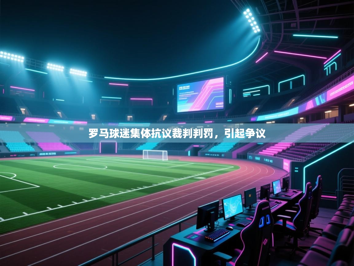 罗马球迷集体抗议裁判判罚，引起争议  第2张